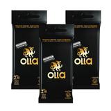 Kit Olla Preservativo Lubrificado 12uni. Com 3 Packs