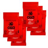 Kit Olla Preservativo Sabor Morango 3uni. Com 6 Packs