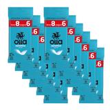 Kit Olla Preservativo Sensitive Leve 8 Pag 6 com 12 Packs