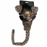 Kit Oncinha com Rabo Tiara e Gravata - Festabox