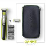 Kit Oneblade QP2522 + Lâmina Oneblade + Necessaire Philips