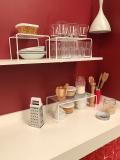 Kit Organizador de Armário de Cozinha Aramado Prateleiras 3 unidades em Aço - Dicarlo