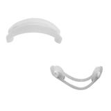 Kit Organize Porta Sacos Plásticos Branco + Trava Flexivel com 2 unidades - Metaltru