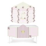 Kit Painel Cenário para Decoração Jardim Secreto Cromus