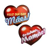 Kit Painel Coração Feliz Dia das Mães Festança