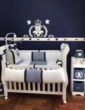 Kit Painel de Parede MDF Completo Urso Príncipe Coração Decoração Quarto do Bebê - Fabricação própria