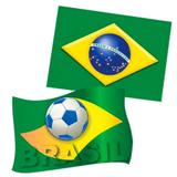 Kit Painel Decorativo Bandeira do Brasil Festança - Festabox