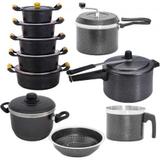 kit panelas aluminio fundido - Jr