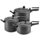 Kit Panelas De Pressão Antiaderente Panelux 3,0l, 4,5l, 7,0l