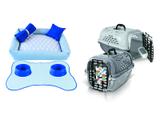 KIT PANTHER TAUPE CAMINHA AZUL Nº1 - Begpet