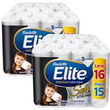 Kit Papel Higiênico FOLHA TRIPLA ELITE LEVE 32 PAGUE 30 ROLOS DE 20M - Softys