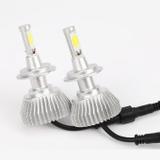 Kit Par Lâmpada Led Farol S6 4400 Lúmens H1 H3 H7 H8 H9 H11 H16 H27 HB3 HB4 - Importado