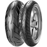 Kit par Pneu 140/70-17 + 110/70-17 Metzeler Sportec M5