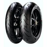 kit par Pneu 150/60-17 + 110/70-17 Pirelli Diablo Rosso 2