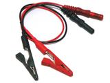 Kit Par Terminal em Jacaré 441 - 215 - Vermelho e Preto - 15cm - Plastics one