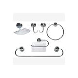 Kit para Banheiro Plus 5 Peças Cromado - Sicmol