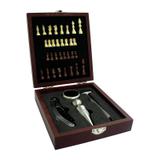 Kit para Bar com 4 Peças e Jogo de Xadrez Bon Gourmet - Rojemac