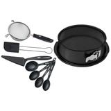 Kit Para Bolo 8 Peças Bakery Preto 29899067 Tramontina
