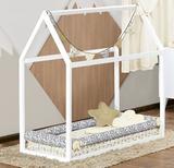 Kit para Cama Montessoriano Luxo Urso Cabaninha Palha - Sônia enxovais