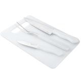 Kit para Churrasco 4 Peças Aço Inox Mundial - 8000-TPPB