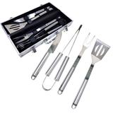 Kit para Churrasco Inox com Maleta 04 peças - Imporiente