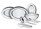 Kit Para Servir 8 Peças Inox Buena Tramontina 64700130