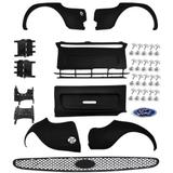 kit parachoque dianteiro + traseiro ford ka 97 98 99 00 +grampos +suportes