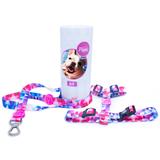 Kit Peitoral + Guia para Cachorro Nutri Puppy - Pop + Presente Exclusivo - P