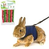 Kit Peitoral para Coelho e Brinquedo de Milho e Arroz Pawise