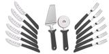 Kit Pizza 14pcs Tramontina - Preto