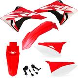 Kit Plástico Biker Elite Crf 230 2008 a 2019 Com Adesivos El1te