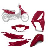 Kit Plástico Carenagem Moto Honda Biz 125 2006 à 10 - Pro Tork