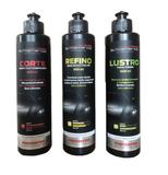 Kit Polimento Menzerna Autoamerica 300ml Corte Refino Lustro