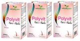 Kit Polyvit Cabelos E Unhas Tratamento Itensivo - 60 Cps - Natural green