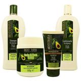 Kit Pós-Química SH + Cond. 500ml + Másc. 500g + Final. 150g - Bio extratus