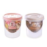 Kit Potes Porta Mantimentos Doce e Farinha 1,8 litros 2pcs - Plasutil