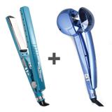 Kit Prancha BabyLiss Pro Nano Titanium TRADICIONAL 1 + 1/4 + Miracurl PRO Babyliss PRO Tradicional