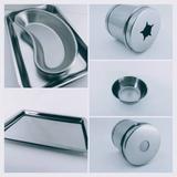 Kit Premium 6 Peças Inox Procedimentos Médicos Dentistas - Sistole