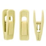 KIT - Presilhas de veludo bege Para Cabides - 60 Unidades - Pingoo.casa