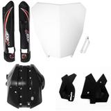 Kit Proteção Bengala Amx Motor Quadro Number Plate Biker Honda Crf 250f