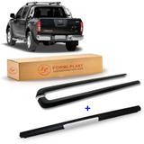 Kit Protetor Lateral Borda E Taampa Nissan Frontier 2008 A 2015 Dupla - Formi plast