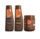 Kit Queravit SH Hidratante + Condeicionador 500ml + Másc. 500g - Bio extratus