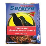 Kit Ração Triturada Para Sabiá E Pássaro Preto 500g - Com 10 Unidades - Saraiva