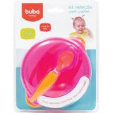 Kit Refeição Rosa com Colher - Buba - Buba toys