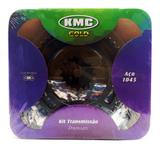 Kit Relação Transmissão Bros 150 KMC Com Retentor Aço 1045