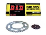 Kit Relação Yamaha MT-03 / R3 320cc + Corrente DID com Retentor - Kit 1045 + did