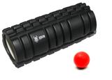 Kit Rolo de Liberação Miofascial Texturizado Bola de Massagem Lacrosse Ball - Odin fit
