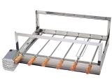 Kit Rotativo para Churrasqueira Inox 6 Espetos - Arke Gira Bem