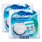 Kit Roupa Íntima Descartável Bigfral Moviment P/M 16 Unidades