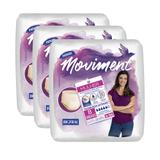 Kit Roupa Íntima Descartável Moviment Feminina - G/EG 24 Unidades